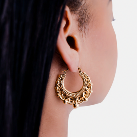 Round Creole Hoops